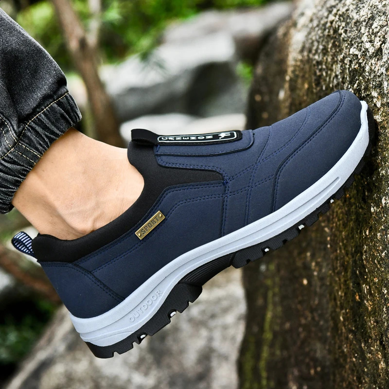 Mens Four Seasons Anti slip Arch Support Casual Shoes 240821