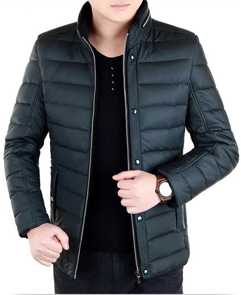 Puffer jacket Mens Male Winter Jacket White Duck Down Coat Stand Collar Men Jackets Casual Warm Down Coats Casaco Masculino WXF143 s M240821