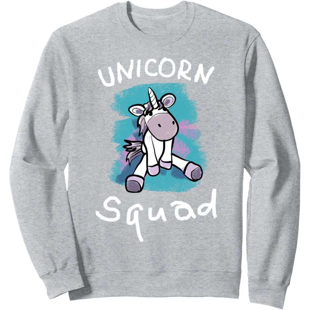 Long Sleeve Shirts for Men sweatshirt Unicorn Squad Funny Graphic Cute Magical Gift Sweatshirt T shirt Tee Streetwear Casual tops clothes