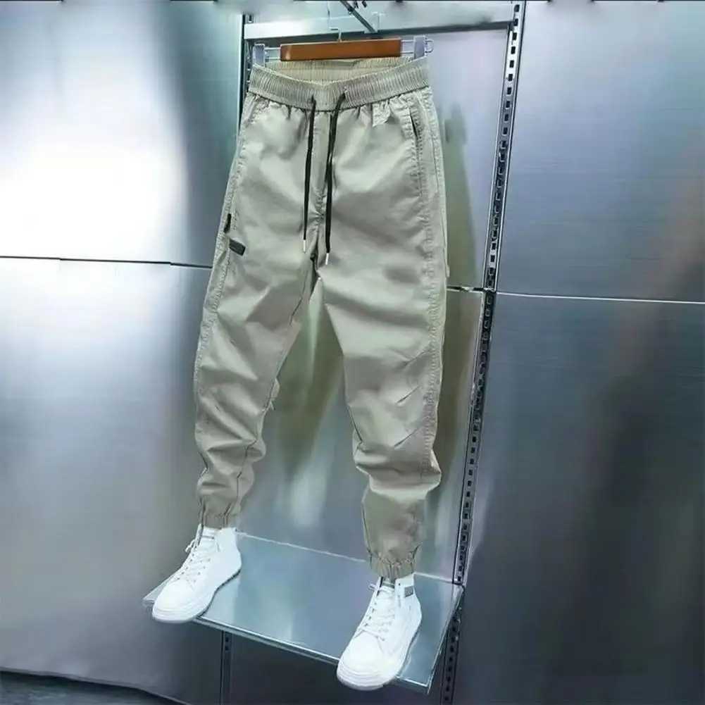 2023 high-quality harem pants mens cargo pants loose multi pocket military pants mens jogging pants size 5XL 6XL W250318