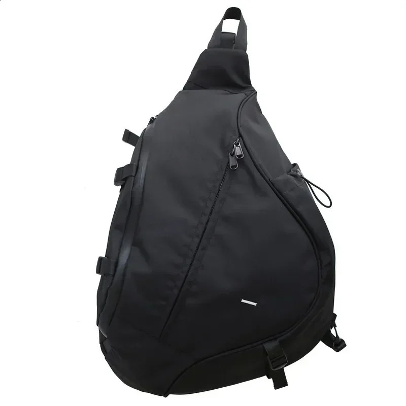 2024 Harajuku n Nylon Large Capacity Handbag Street Shoulder Messenger Satchel Men Sling Bag for Women Goth Gothic 240903