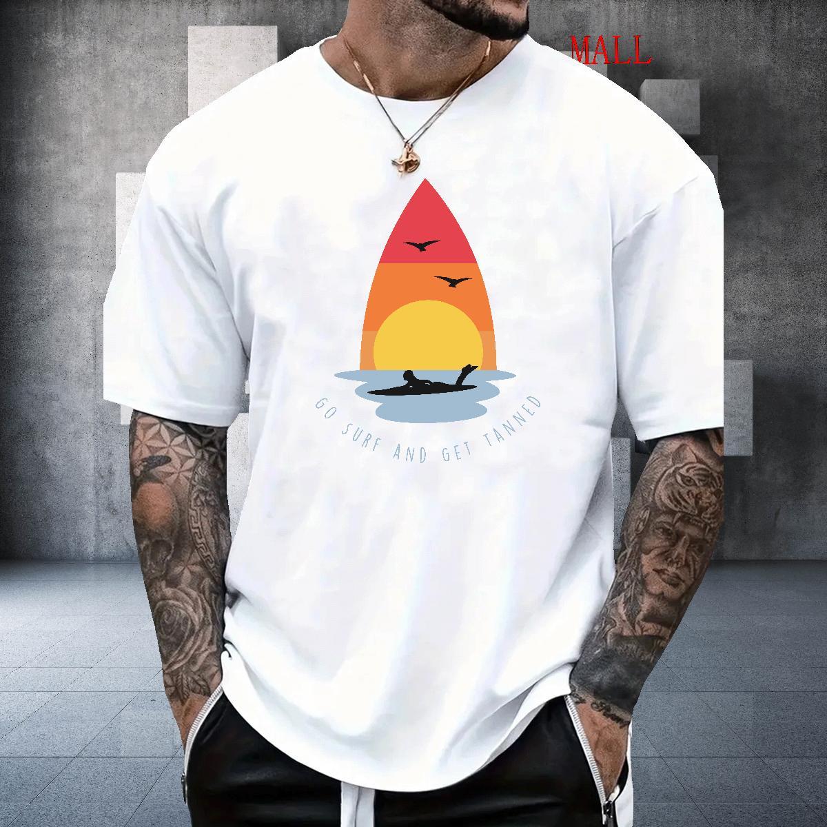 Cool Design Men Clothes T-Shirt Street wear Hip Hop 230g Pure Cotton Cartoon Printing L-4XL Crew Neck beach Man T Shirts Designer Fashion Polos