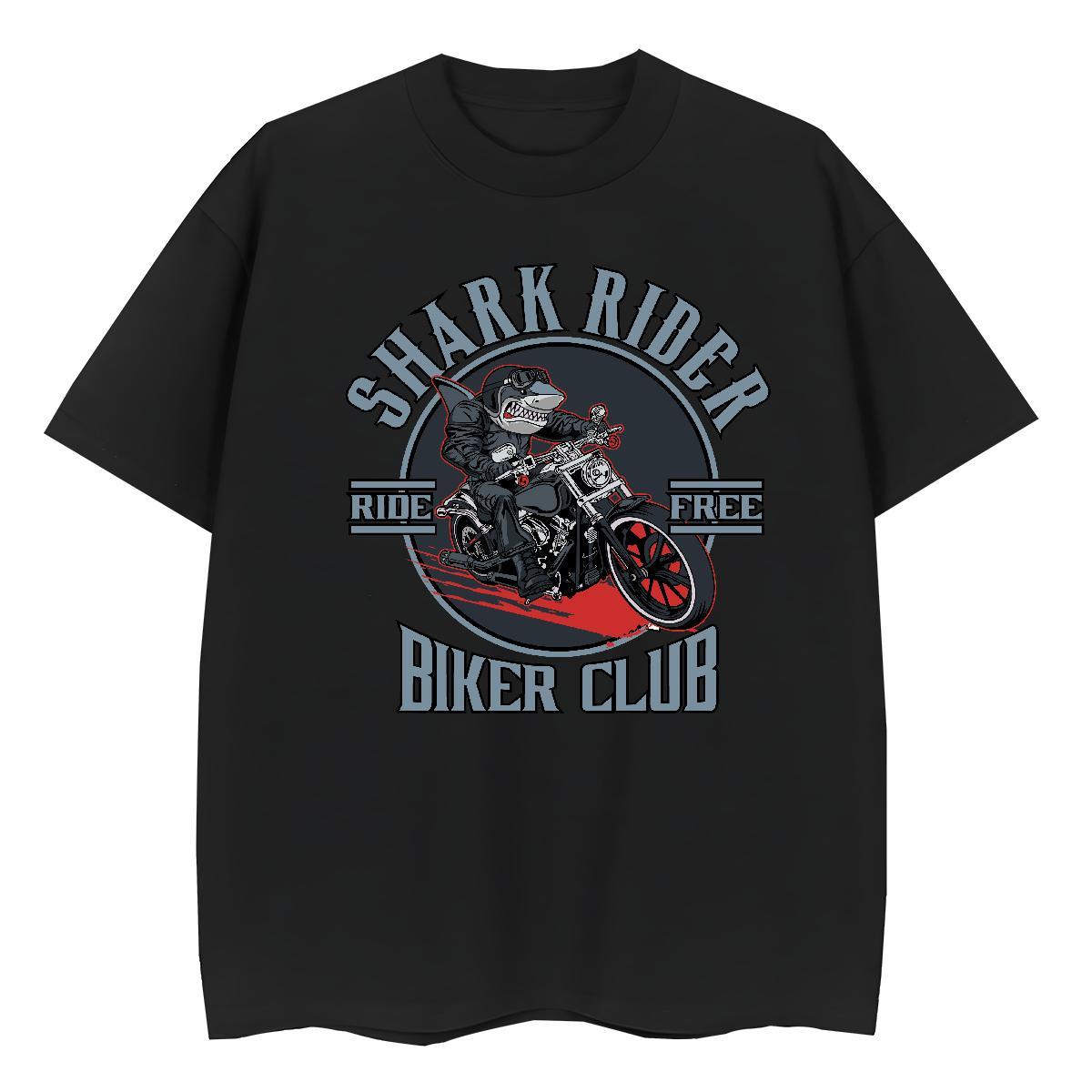 2024 DIY Woman T Shirts 100% Cotton 230g Short sleeve Soft Outdoor motorbike Tshirt for Man Woman Brand Customized Print Tshirts