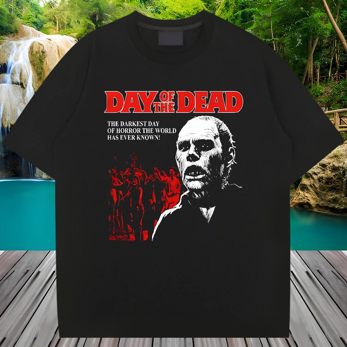 2024 DIY Men Tshirts 230g Pure Cotton Street wear Hip Hop skull Breathable T-Shirts Cool Design DIY Printed Tops Shirt