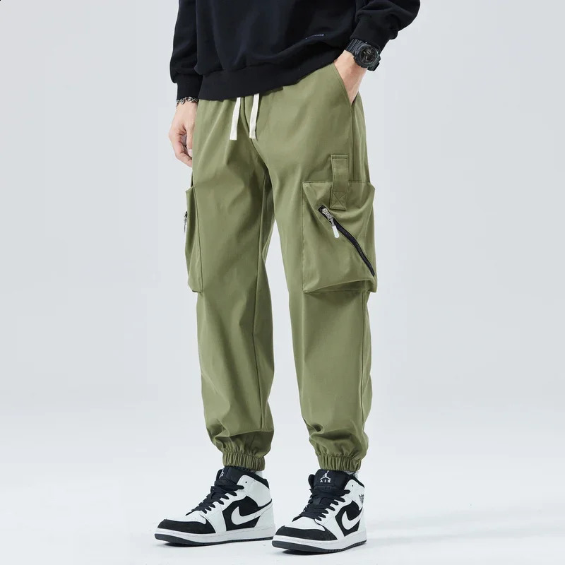 Cargo Pants For Men Big Pockets Military Pants Men Lightweight Ankle Length Stylish Pants 240822