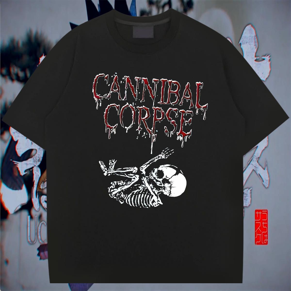 Loose Fit Tshirts Hip Hop 100% Cotton 230g Custom Anime Breathable skull T-Shirts Stylist Tee Shirt
