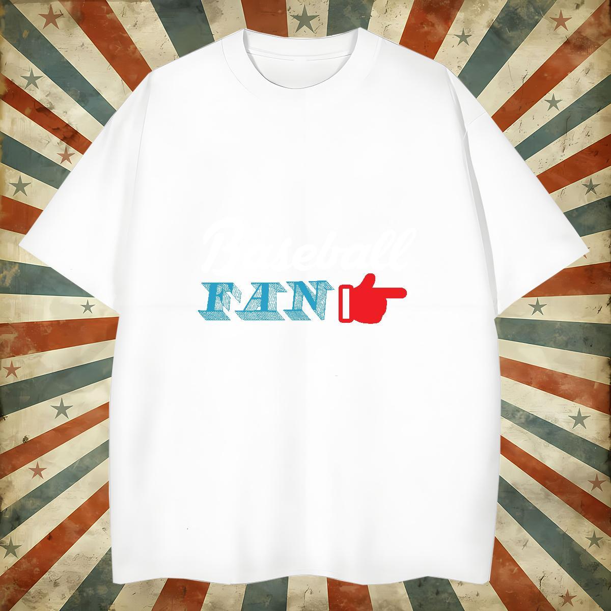 Cool baseball T shirt Street wear Hip Hop Men Clothes T-Shirt 230g Pure Cotton Fashion Short Sleeve Soft Anime Print Tshirts