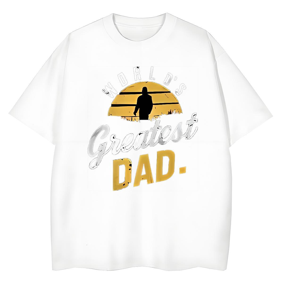 Loose fit Unisex Tshirts 230g Cotton letter Summer Casual T-Shirts Breathable Short Sleeve Black White Tops Tees