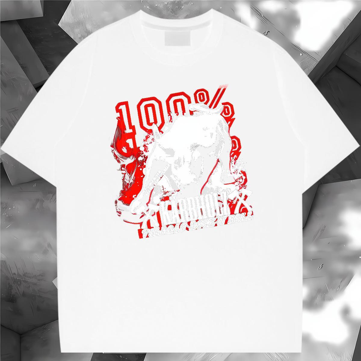 Fashion Designer Sports Casual Tshirt for Man Woman blood Breathable Crew Neck 230g 100% Cotton Mens T Shirts Cool Design Skull Tops