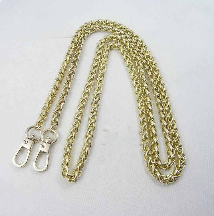 Wholesale Gold/Silver/Black Brass Parts Accessories Bag Chain Hardware Handbag Accessories Metal Chain Strap Shoulder Bag Strap 240821