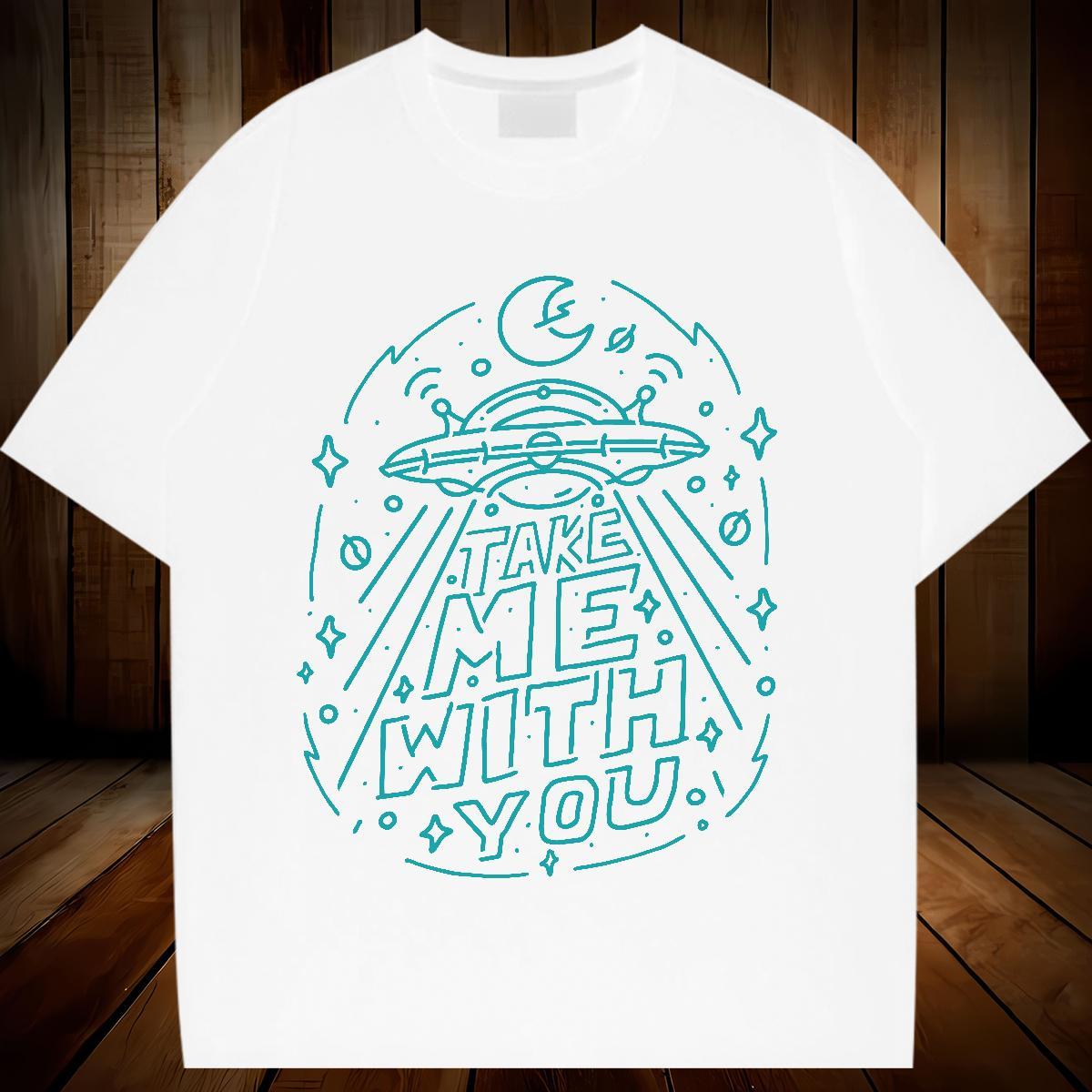 2024 Casual T-Shirts O-Neck Short Sleeve 230g 100% Cotton Couples T Shirts DIY Logo ET Casual Sport Designer Nice Clothings