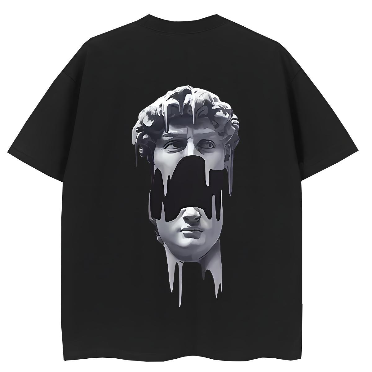 Fashion Casual T Shirt For Woman 230g Pure Cotton Crew Neck Street Casual portrait Women Tees Designer Nice DIY Logo Tops Tees
