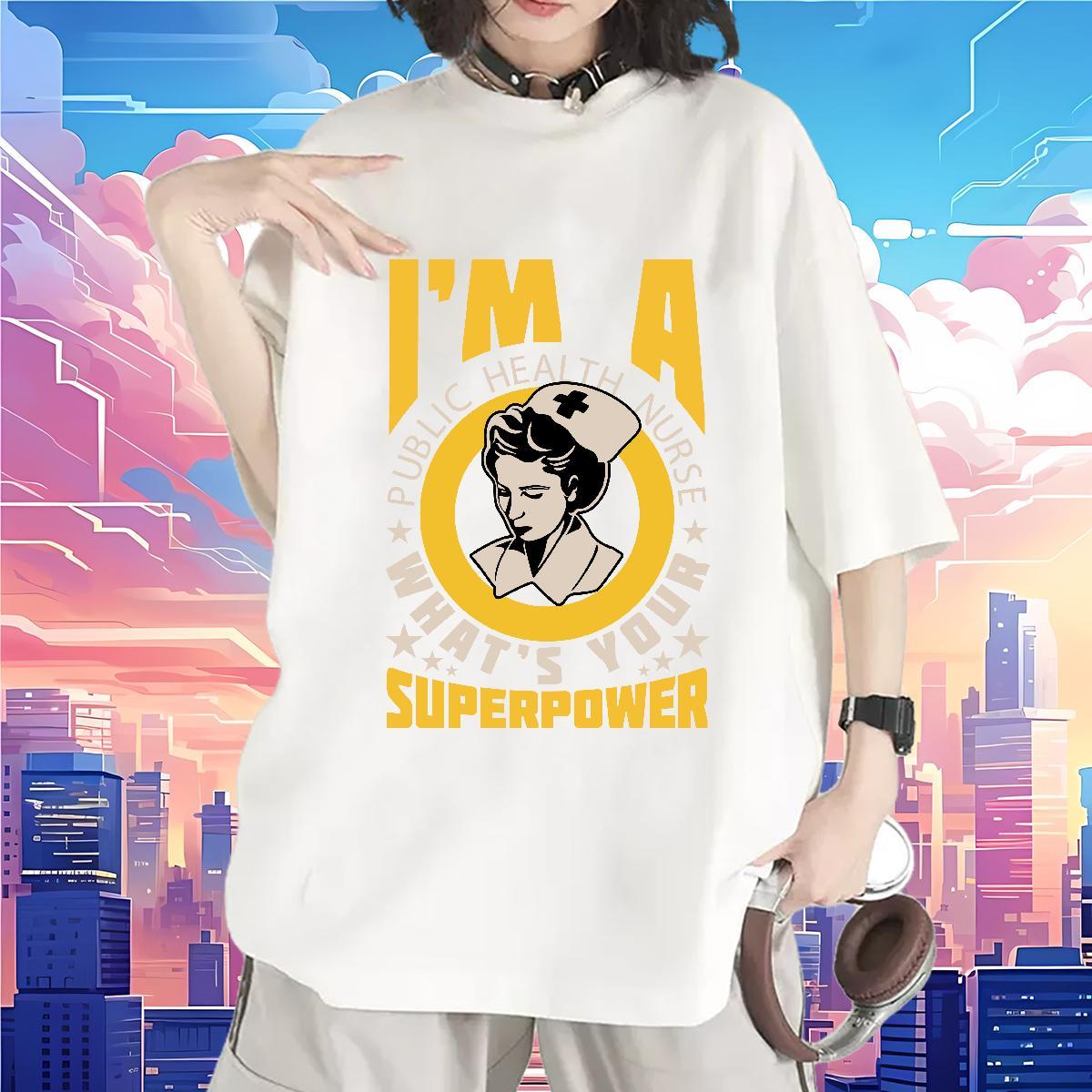 Designer Nice Women Tees 230g Cotton nurse Street Wear T-Shirts for Women Round Neck Short Sleeve Graphic Tshirts