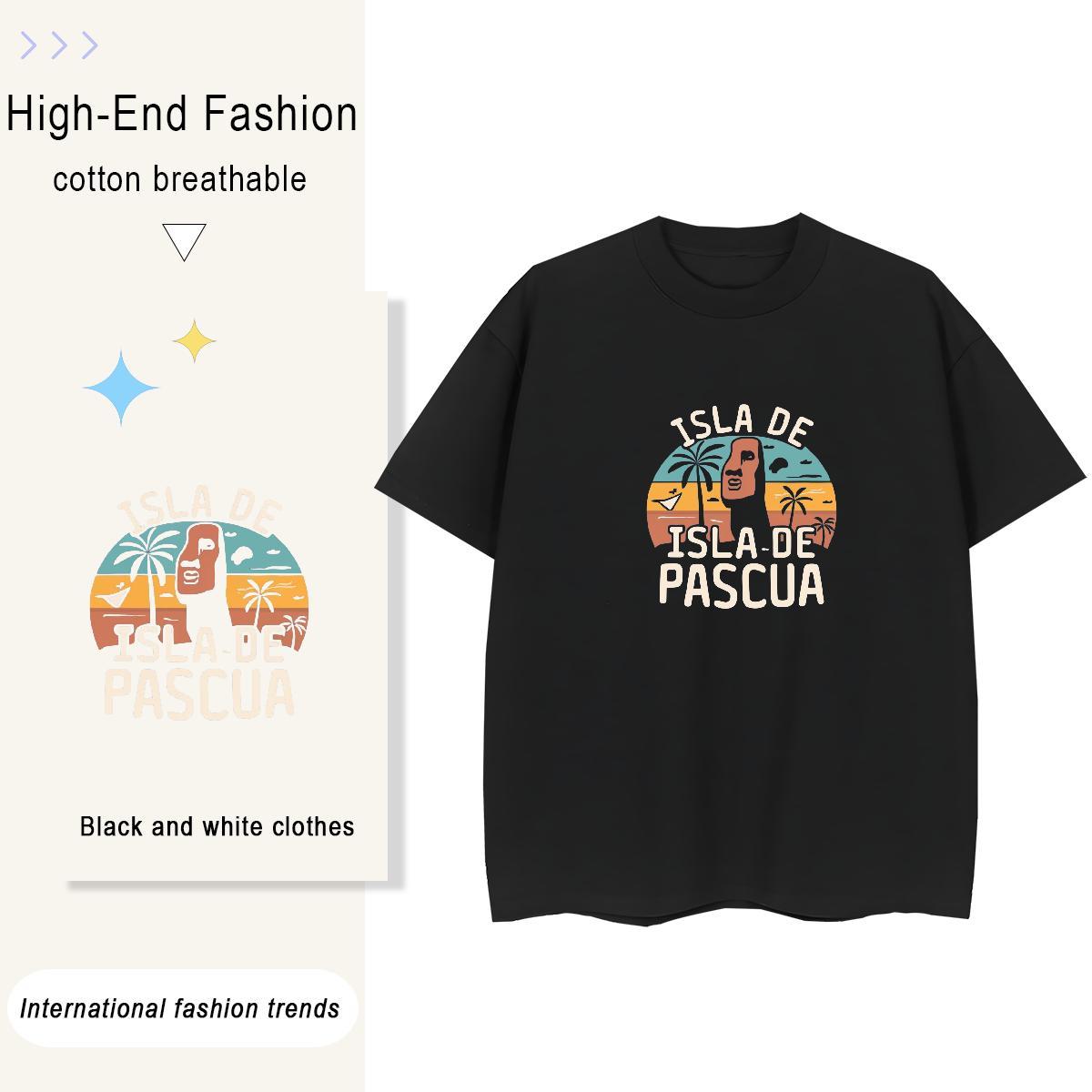TOP Quality Men Clothes T-Shirt Street wear Hip Hop 230g Cotton DIY Anime Breathable Short Sleeve beach T Shirt For Man Fashion New Tops Shirt