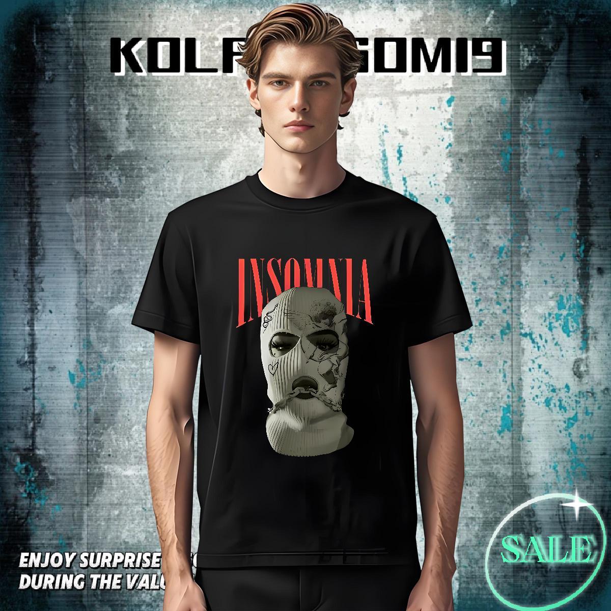 Soft Men Tees Street Wear 230g Pure Cotton Custom Printed O Neck Short Sleeves Masked man Men T Shirts Fashion Top Tees