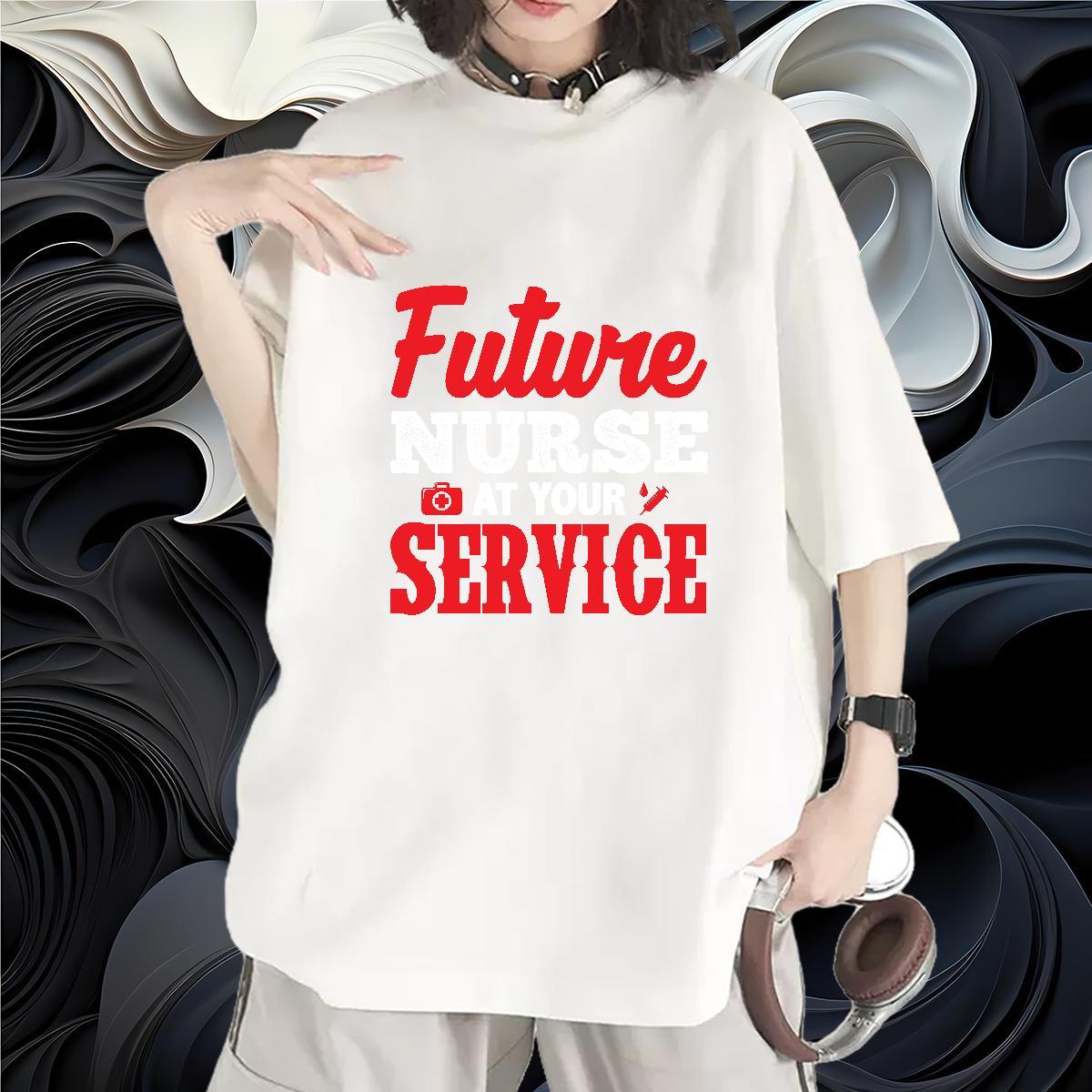 Free Shipping Lady T shirt 230g 100% Cotton future Sports Street Wear Woman T Shirts Breathable Crew Neck Skull Clothes