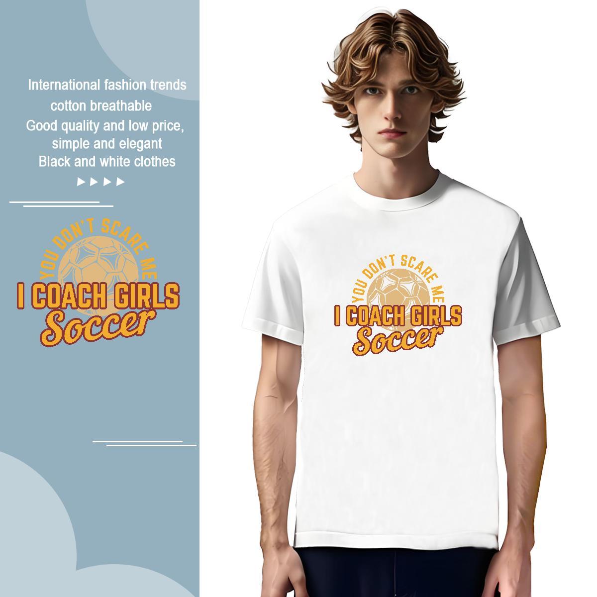 Soft soccer T Shirt For Man Sports Casual Men Tops Tees 230g 100% Cotton Wholesale Breathable Soft Custom Big Size Tee Shirt