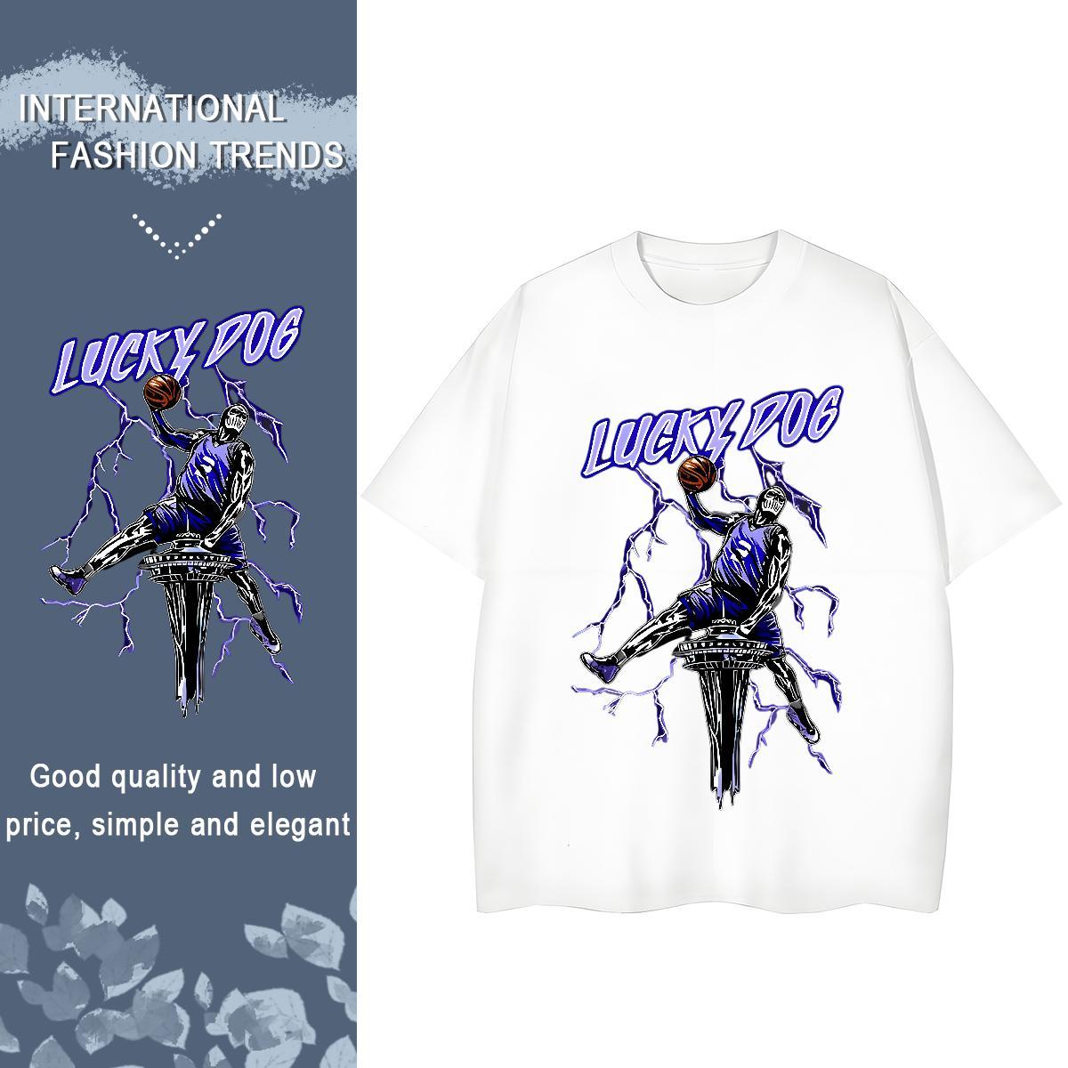 DIY Woman T Shirts 100% Cotton 230g Breathable Short Sleeve Casual Sport skull Women Tees 5A Skull Polos