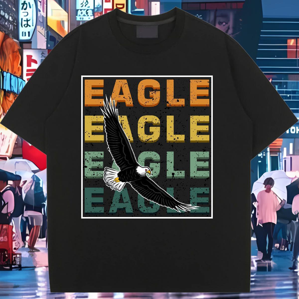 Fashion Womens T Shirts Short Sleeve O-Neck 230g 100% Cotton Unisex Tshirts Customized Print eagle Casual Designer Wear