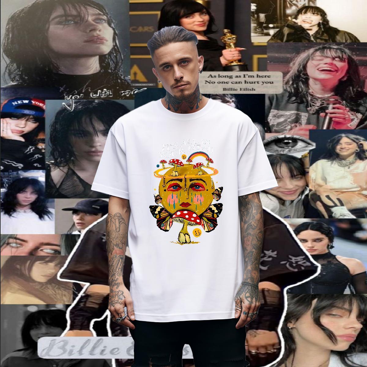 Fashion Designer rainbow Tshirt for Man Woman 230g Pure Cotton T-Shirts for Men DIY Anime Street O Neck Short Sleeves High Quality Tops Tees