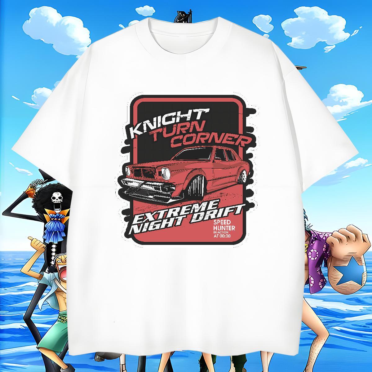 High Quality Men Clothes T-Shirt Sport 100% Cotton 230g Graphic Round Neck Short Sleeve car T Shirts Men Designer Fashion Top Tees