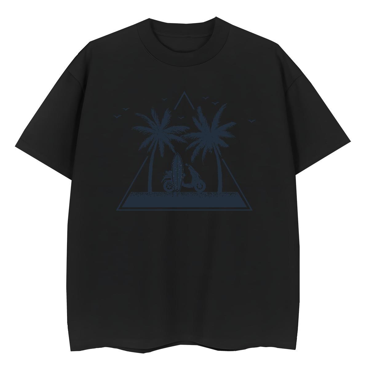 Fashion New T-Shirts for Women Short Sleeve O-Neck 100% Cotton 230g Unisex Tshirts Custom Printed tree Daily Outfit Designer Tops