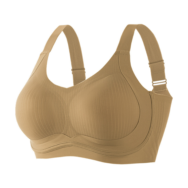 Untouched lingerie for women with smll chest, restrined ccessory brests to prevent sgging. Full cup without steel rims, lrge size, djustble, nd text d