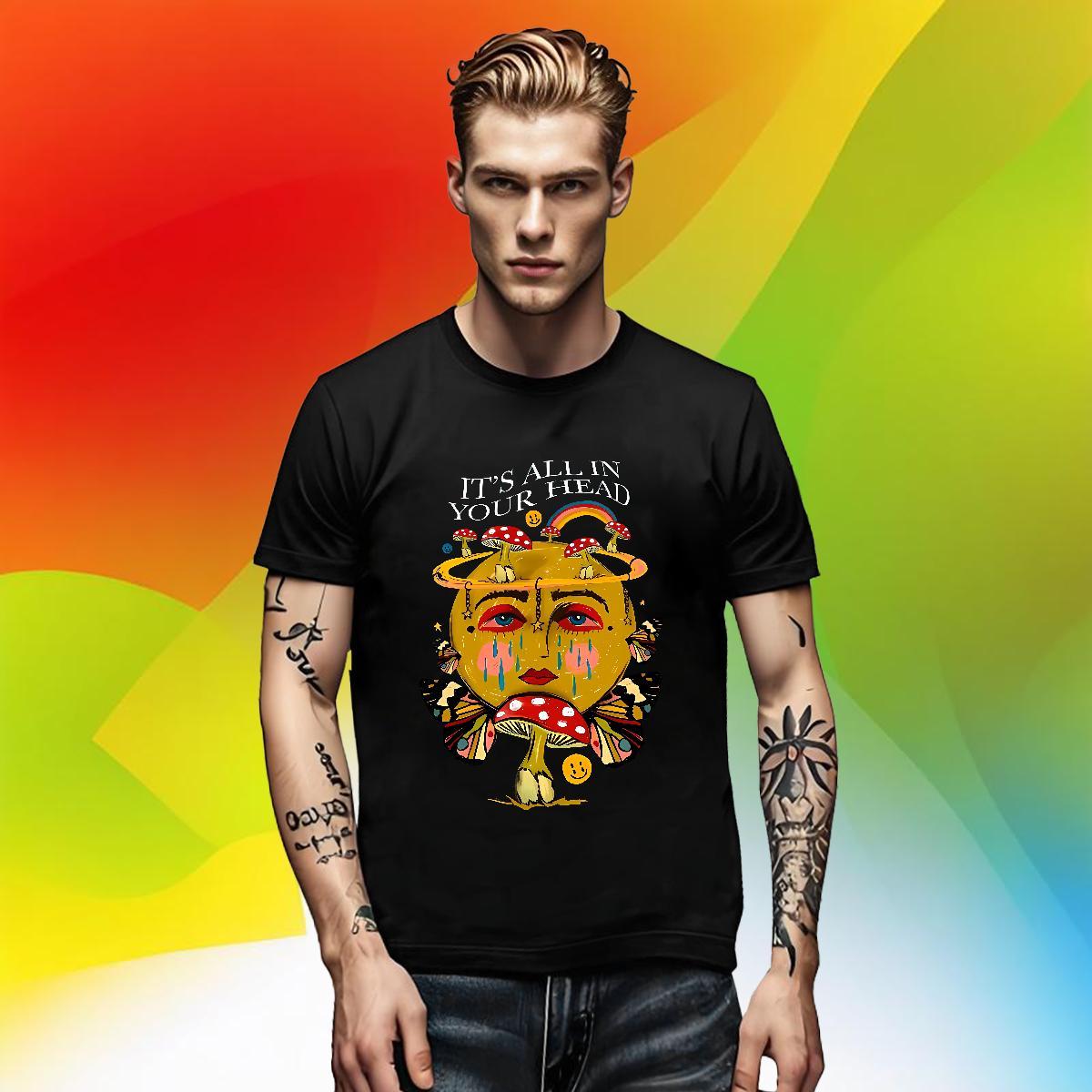 Designer Fashion Tshirt for Man Woman 230g Cotton Summer Casual rainbow Breathable T Shirts Men Free Shipping Cartoon Printing L-4XL Tee Shirt