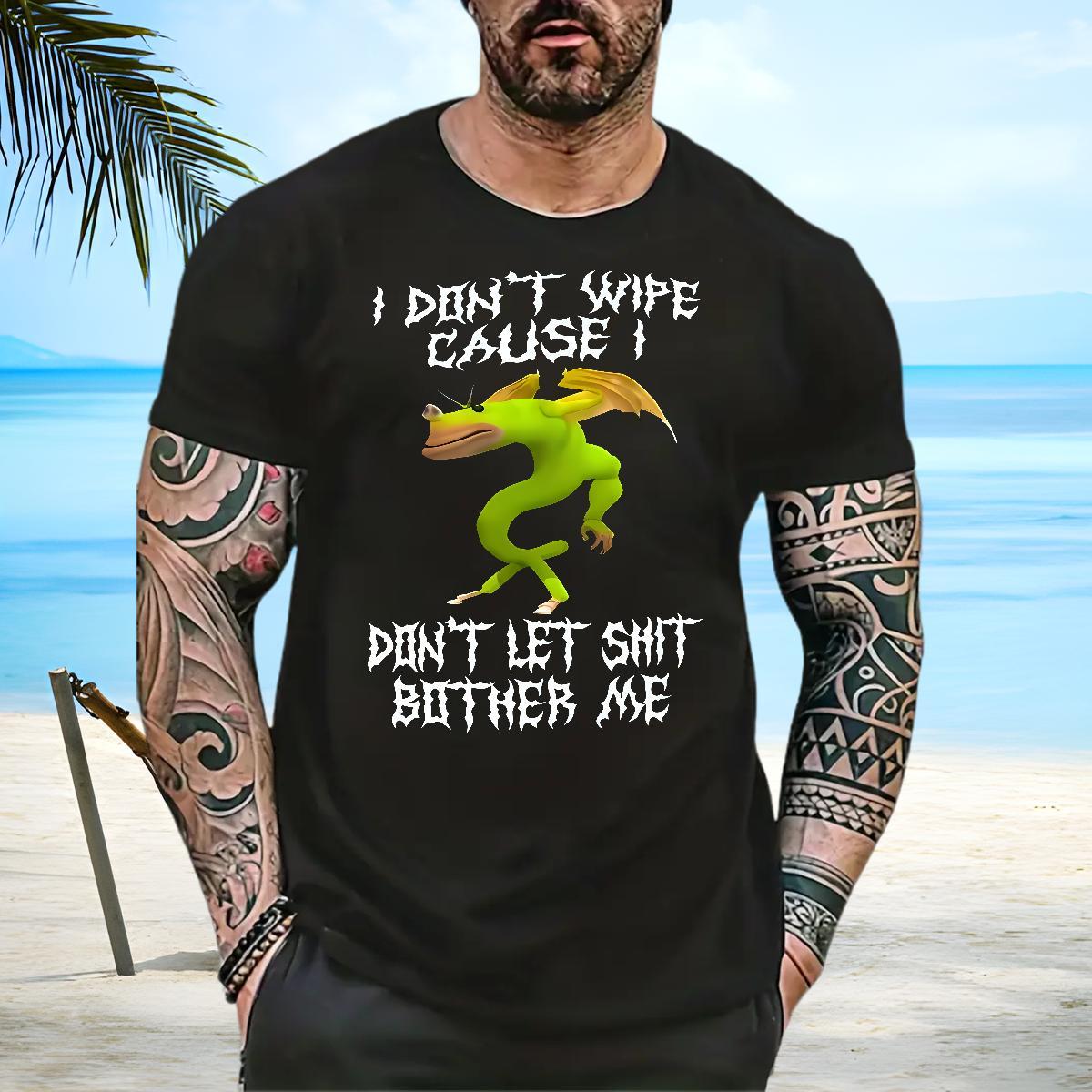 Free Shipping T Shirts Men frog Breathable Crew Neck Sport Plus Size Custom 230g 100% Cotton Men Tees Factory Direct Top Tees