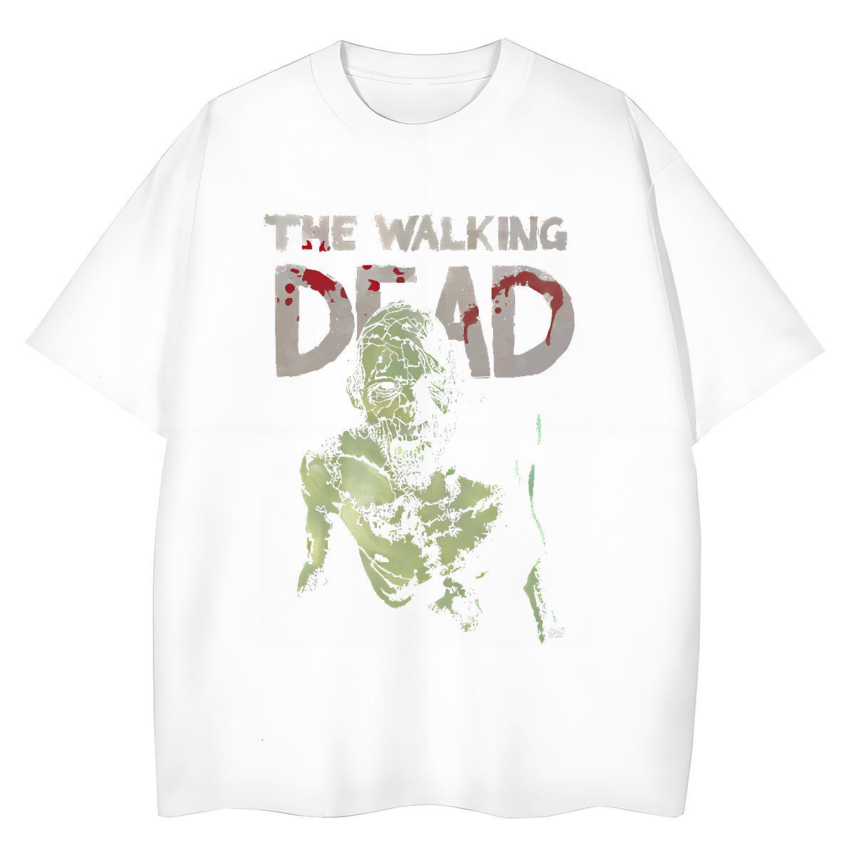2024 Designer Tshirts 100% Cotton 230g Home Outdoor dead Short Sleeve Soft T-Shirts for Men Comfortable DIY Logo Oversized Tees Shirts