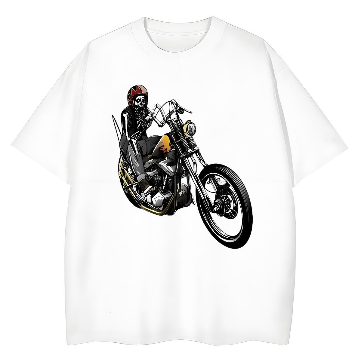 Fashion Casual Womens T Shirts 100% Cotton 230g Short sleeve Soft Sports Casual skull Couples T Shirts Lady DIY Logo Tees