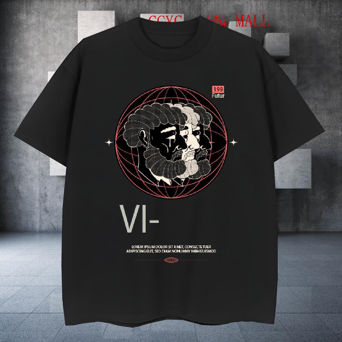 Brand star T Shirts Men Hip Hop Mens Tshirts 230g Pure Cotton Casual New Crew Neck Breathable Custom Big Size Wear