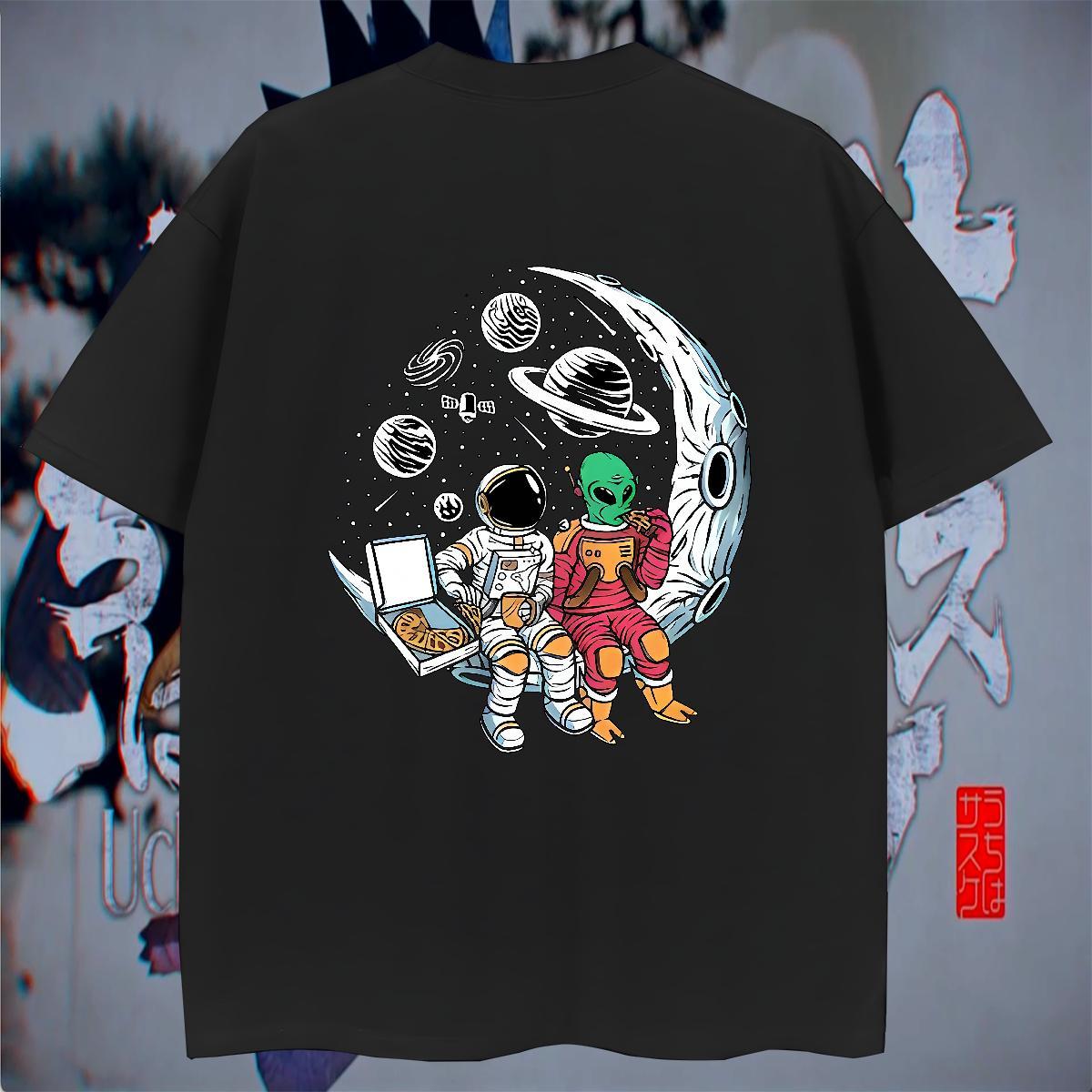 High Quality Couples T Shirts Daily Wear 230g 100% Cotton Oversized 4XL O Neck Short Sleeves star T-Shirts for Men Factory Direct Clothings