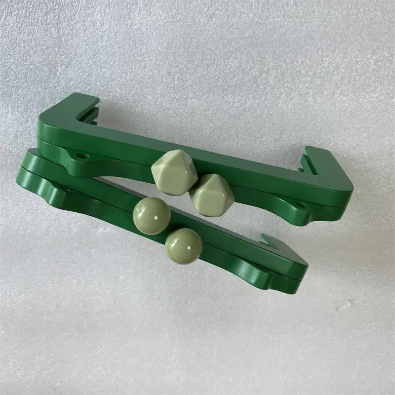 22.5cm fashionable wooden wallet frame DIY wooden handbag frame with screws Obag accessories bag hanger handmade womens clutch green 240821