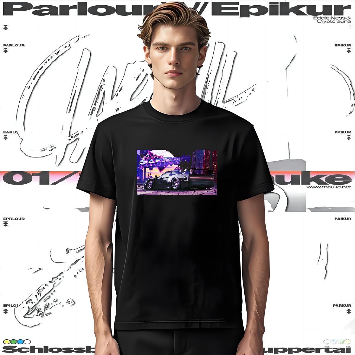 TOP Quality car Men T Shirts Home Outdoor Mens Tshirts 230g Pure Cotton Fashion Short Sleeve O-Neck DIY Printed Tops Shirt
