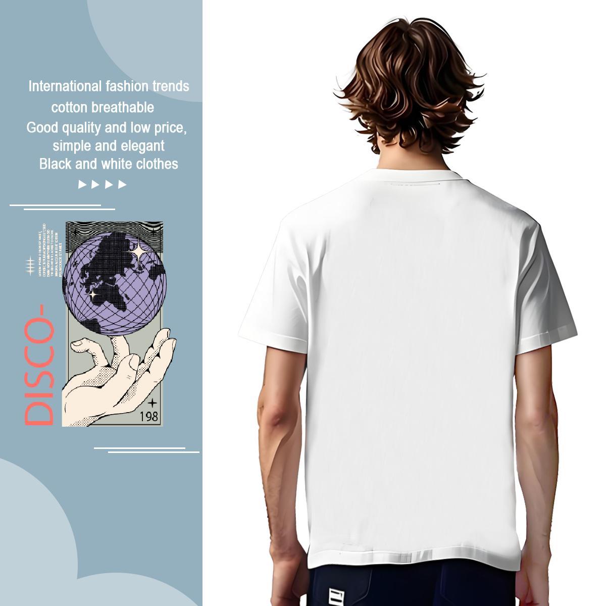 Soft earth Mens T Shirts Sports Casual Tshirts 230g Cotton Designer Breathable Skull Tees Shirts