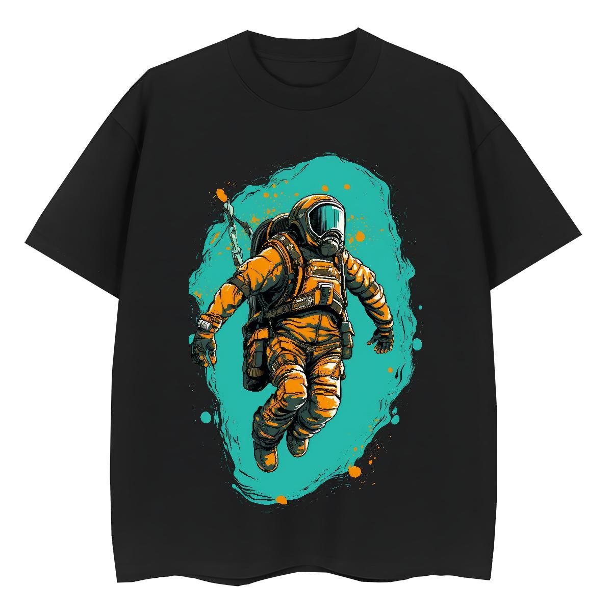 Free Shipping Tshirt for Man Woman 100% Cotton 230g person Street Casual Womens T Shirts Breathable Short Sleeve Cartoon Print Tops