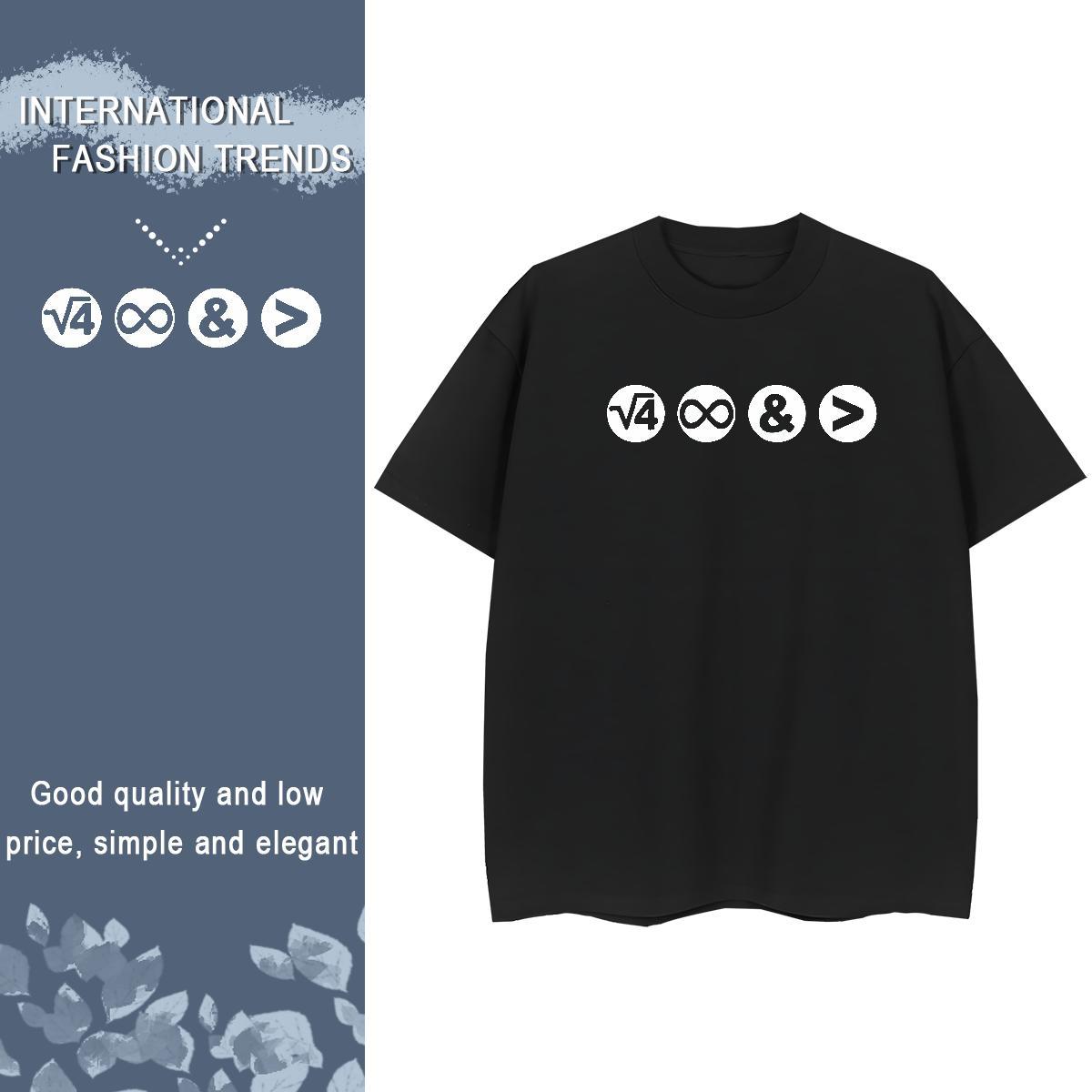 Wholesale Womens Tshirts 100% Cotton 230g letter Sport Women T Shirts Short Sleeve O-Neck Anime Print Tops Shirt