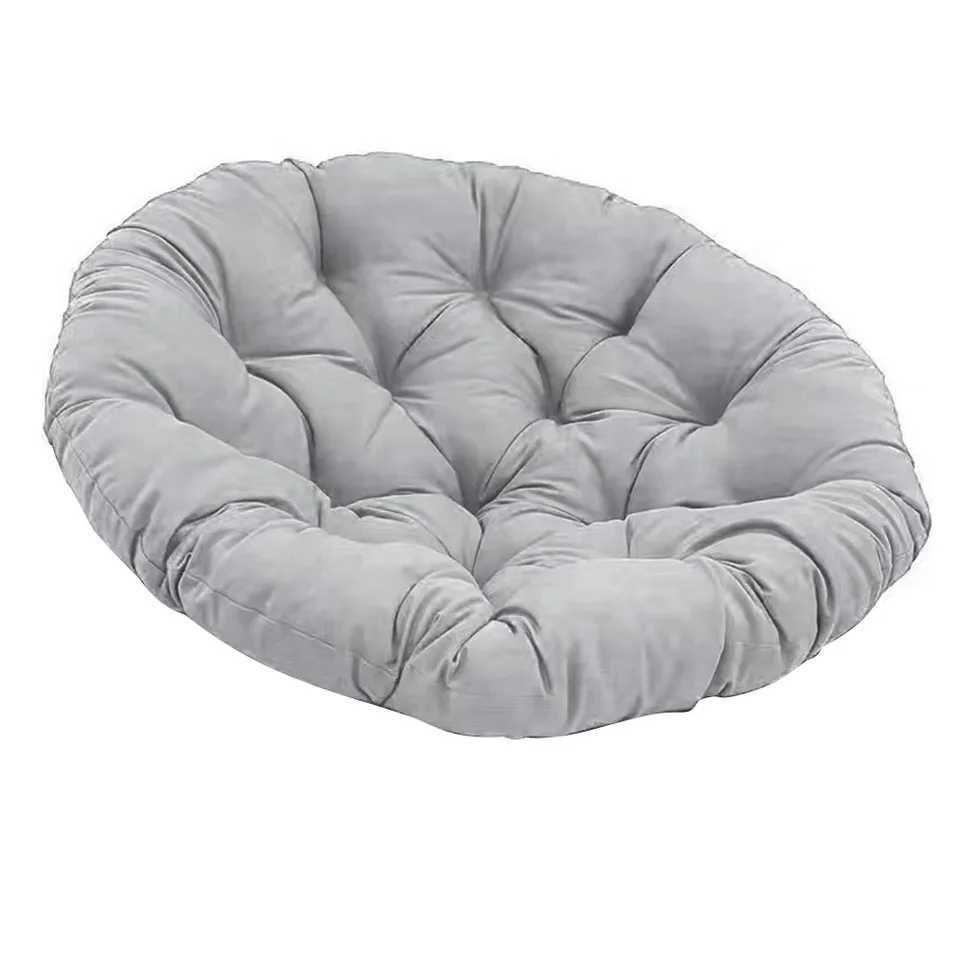 1PCS Waterproof Chair Rocking Chair Hanging Basket Chair Papaya Chair Round Cushion Outdoor And Indoor Furniture CushionsXJ240821