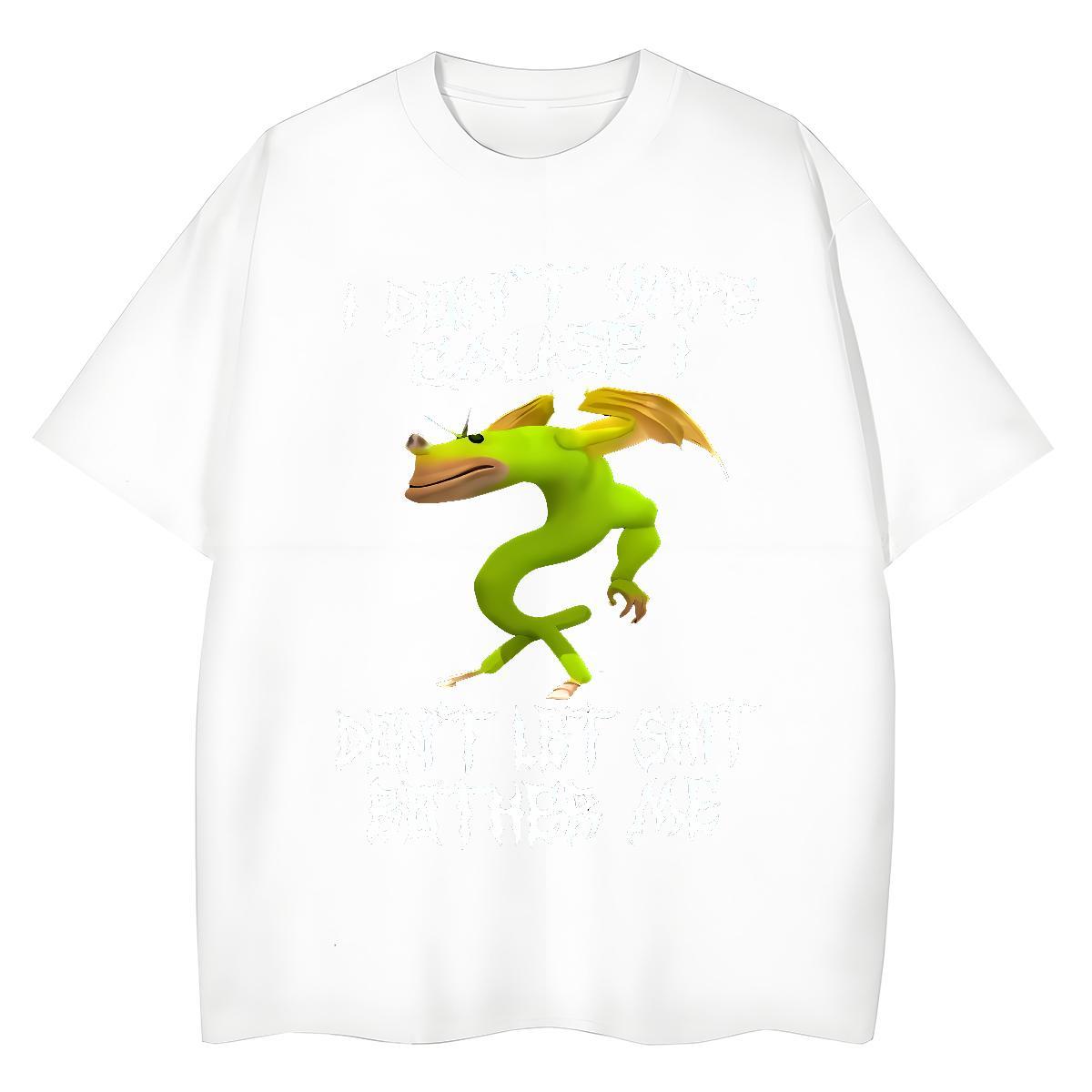 Popular T-Shirts for Men frog O-Neck Short Sleeve Home Outdoor DIY Logo Oversized 100% Cotton 230g Couples T Shirts Designer Tees