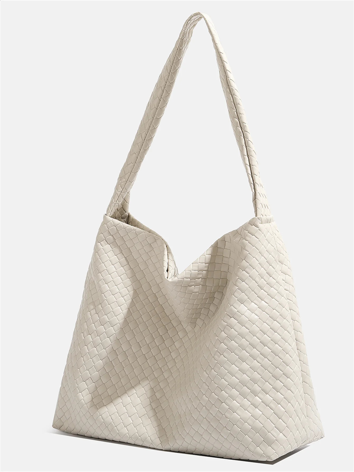2024 Fashionable and Knitted Commuting Minimalist Tote Bag Unique n Underarm Large Capacity Shoul 240821