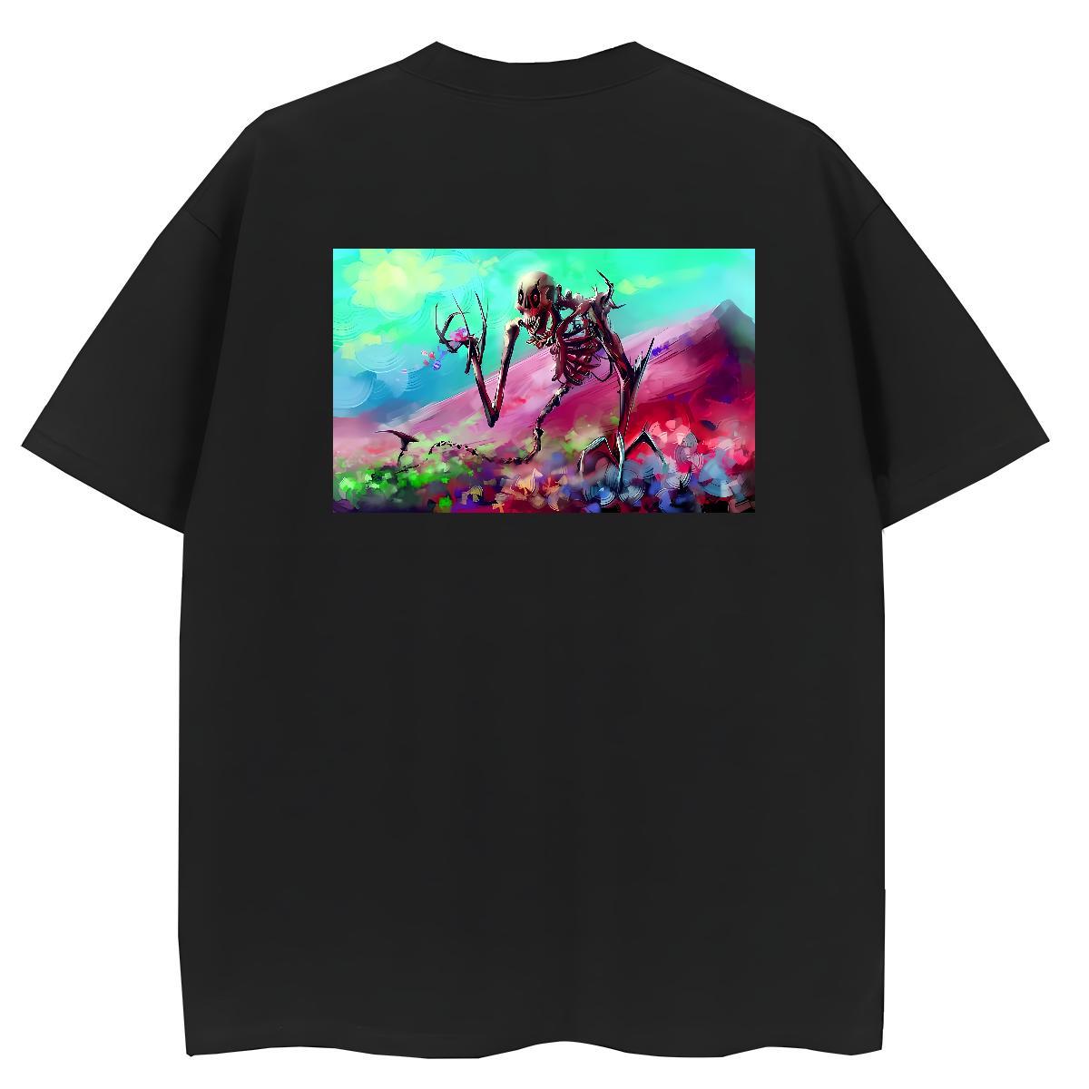 2024 Women T Shirts 230g Pure Cotton O-Neck Short Sleeve Home Outdoor mountain Tshirt for Man Woman Soft Custom Print Plus Size Tops Tees