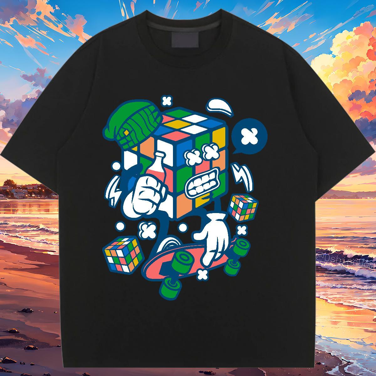 2024 Designer T-Shirts Breathable Soft 230g Cotton Unisex Tshirts Custom Printed ET Street 5A Tops Shirt