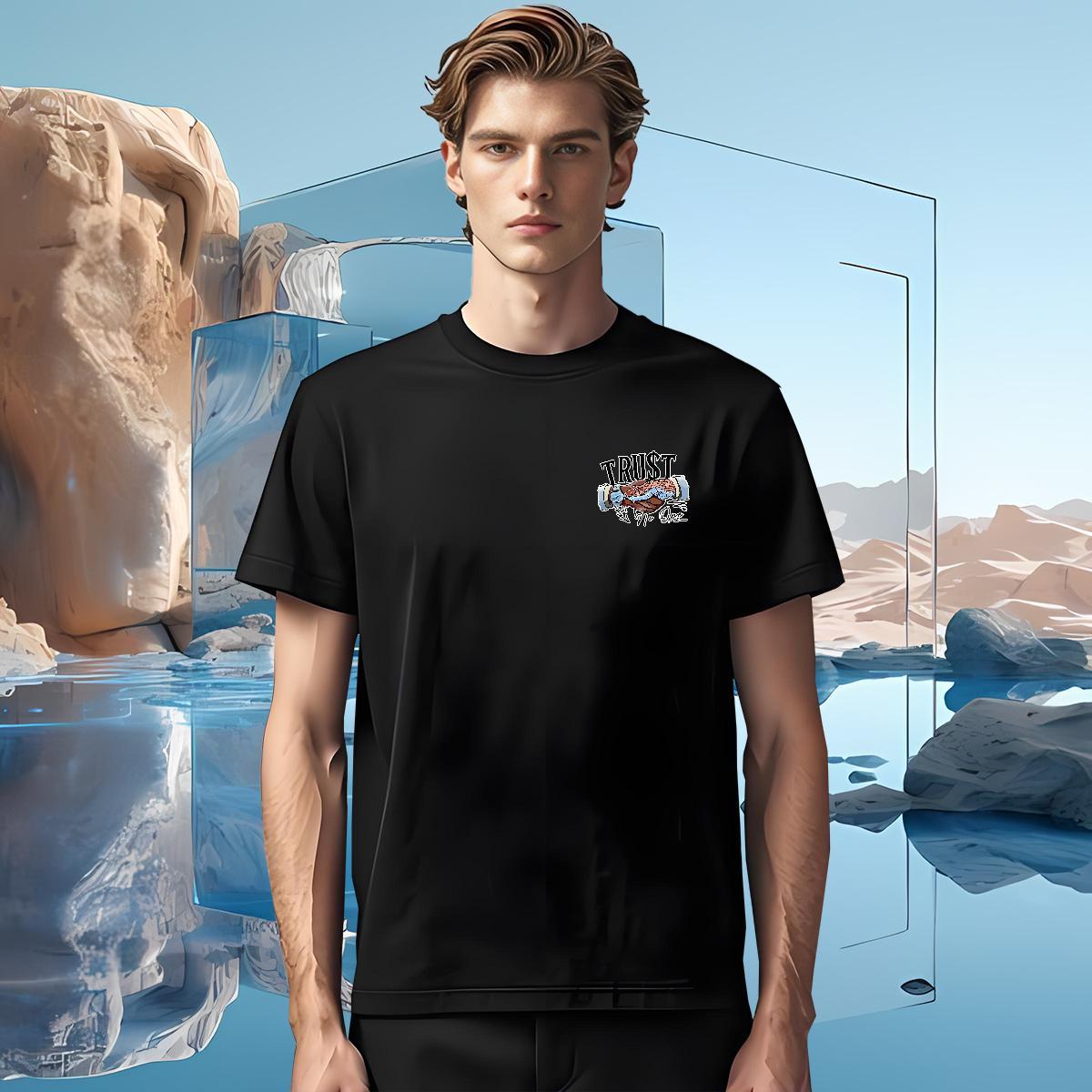 Soft friendship T-Shirts Street wear Hip Hop Men Tops Tees 230g 100% Cotton Factory Direct Short Sleeve O-Neck DIY Tee Shirt