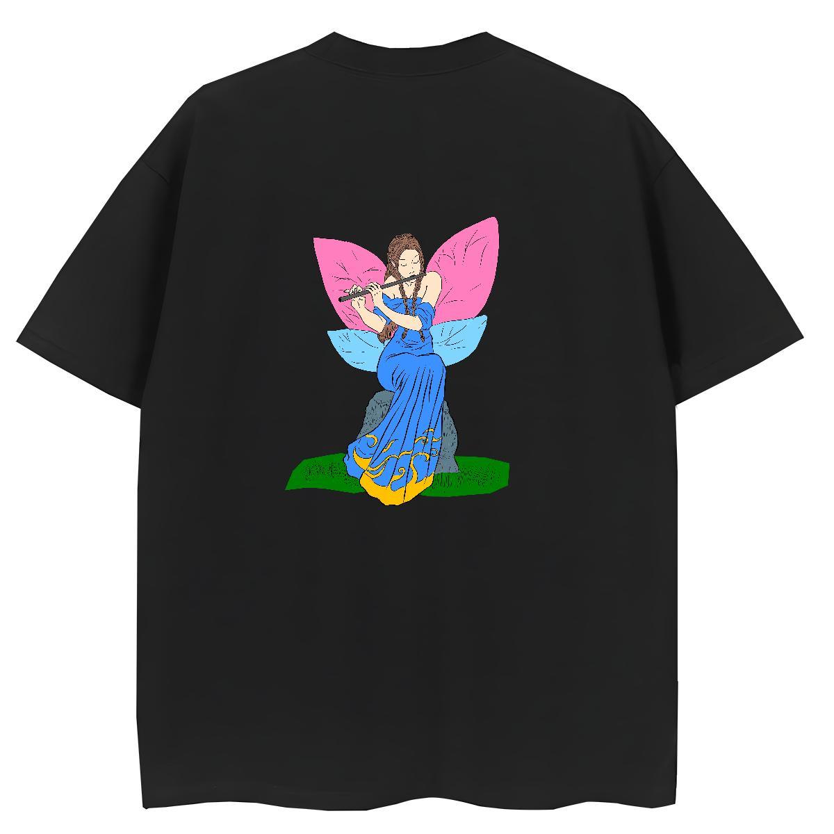 Casual New T-Shirts 230g Pure Cotton O-Neck Short Sleeve Hip Hop portrait Tshirt for Man Woman Unisex Custom Print Plus Size Clothings