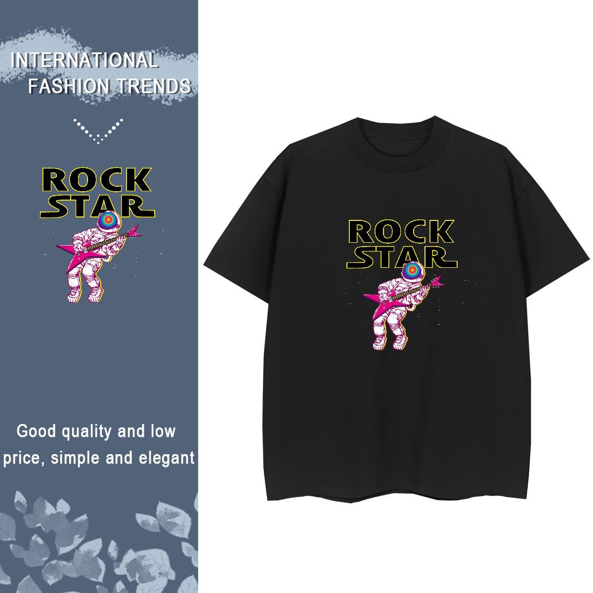Brand Couples T Shirts 230g 100% Cotton universe Street Casual T-Shirts Short sleeve Soft Oversized L-4XL Tops Shirt