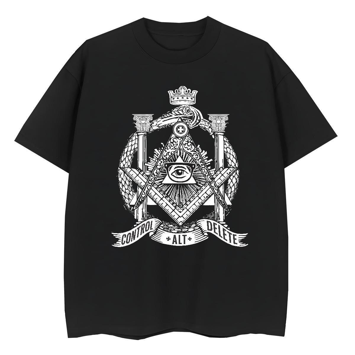 New T Shirt For Woman 230g Cotton Round Neck Short Sleeve Spring Summer eye of the devil Woman Tshirt Brand White Plus Size Tshirts
