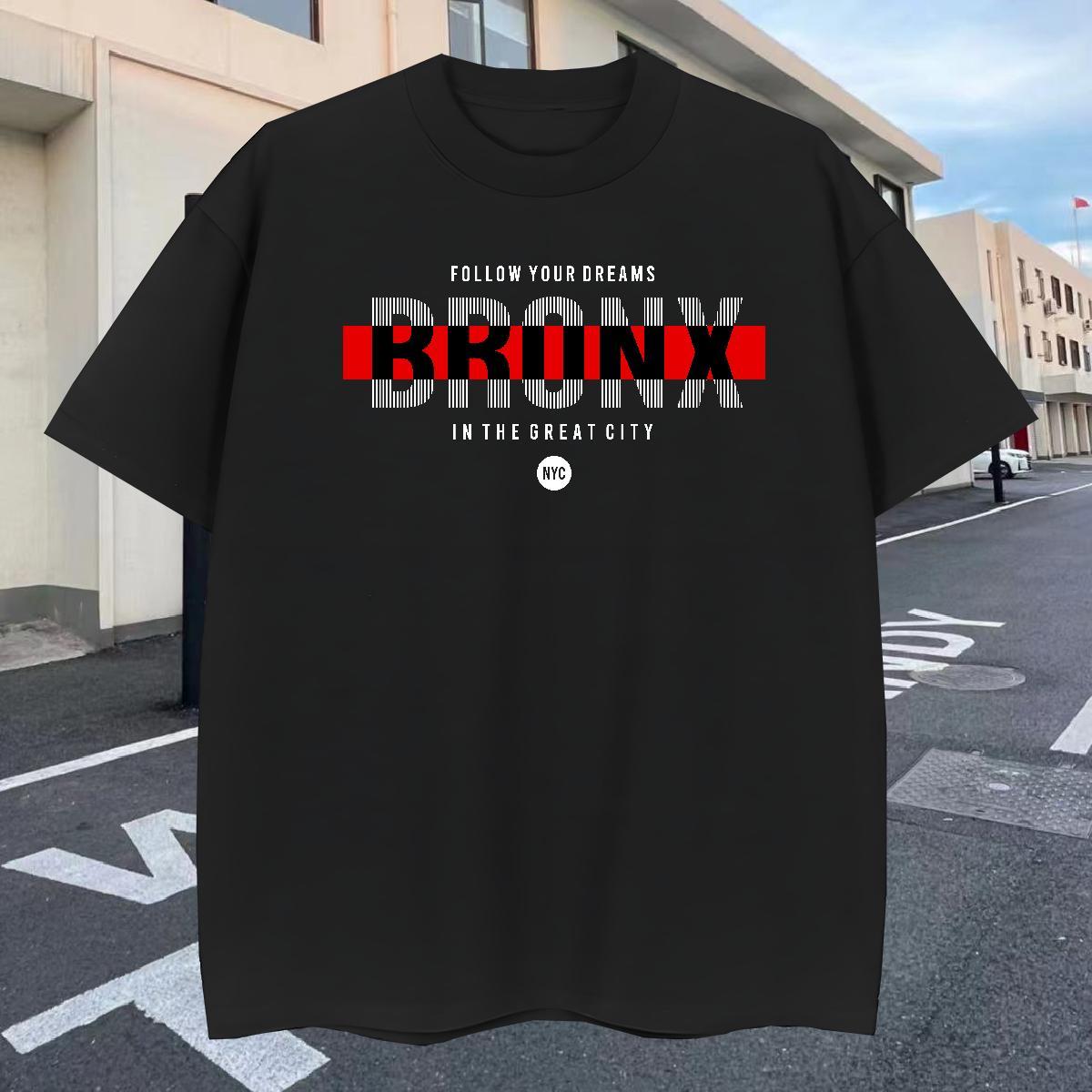 Wholesale Men Tshirts Street wear Hip Hop 230g Pure Cotton DIY Printed Crew Neck letter T shirt Designer Tee Shirt
