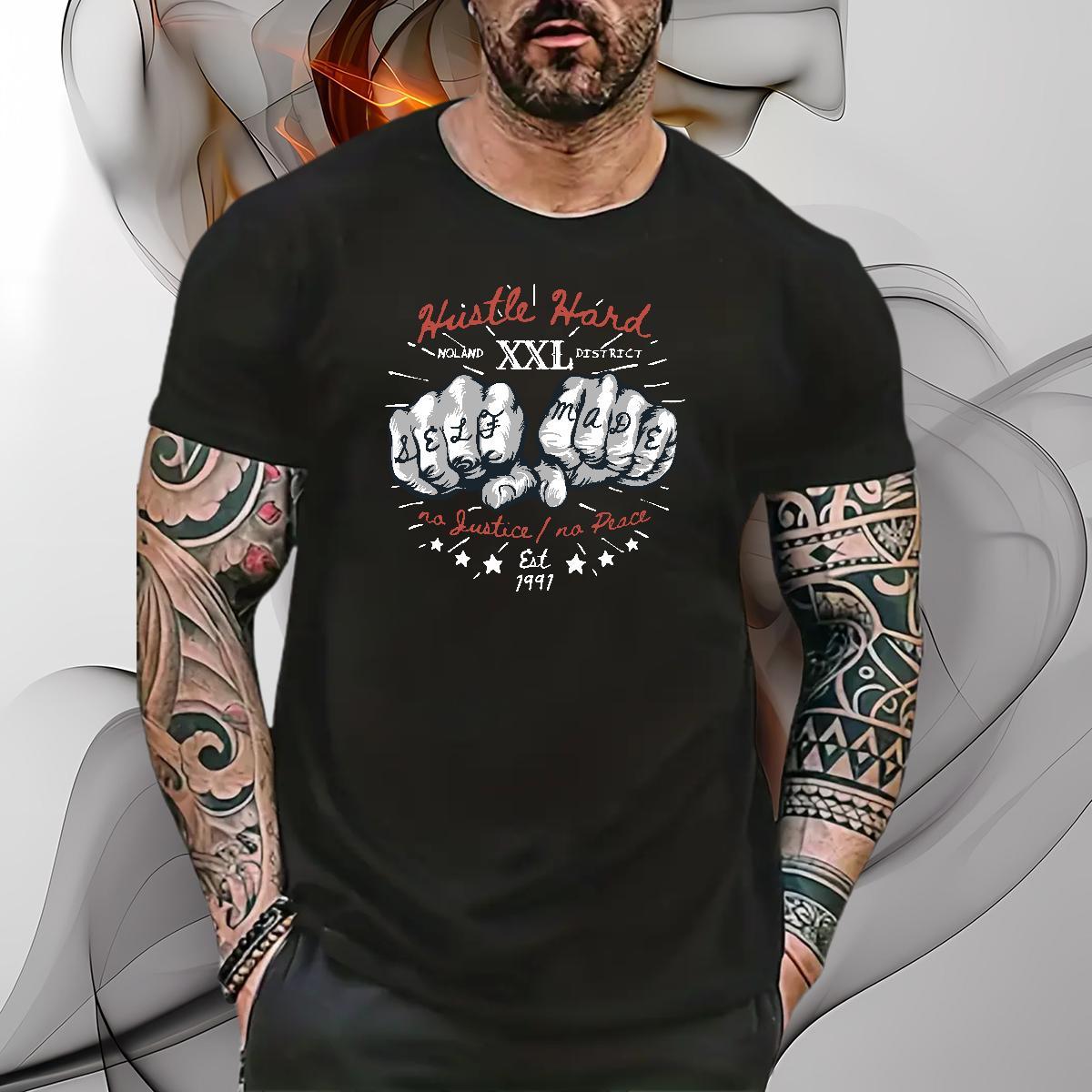 Cool Design hand- T-Shirts Daily Outfit Tshirts 230g 100% Cotton 2024 Designer Breathable Short Sleeve Anime Clothings