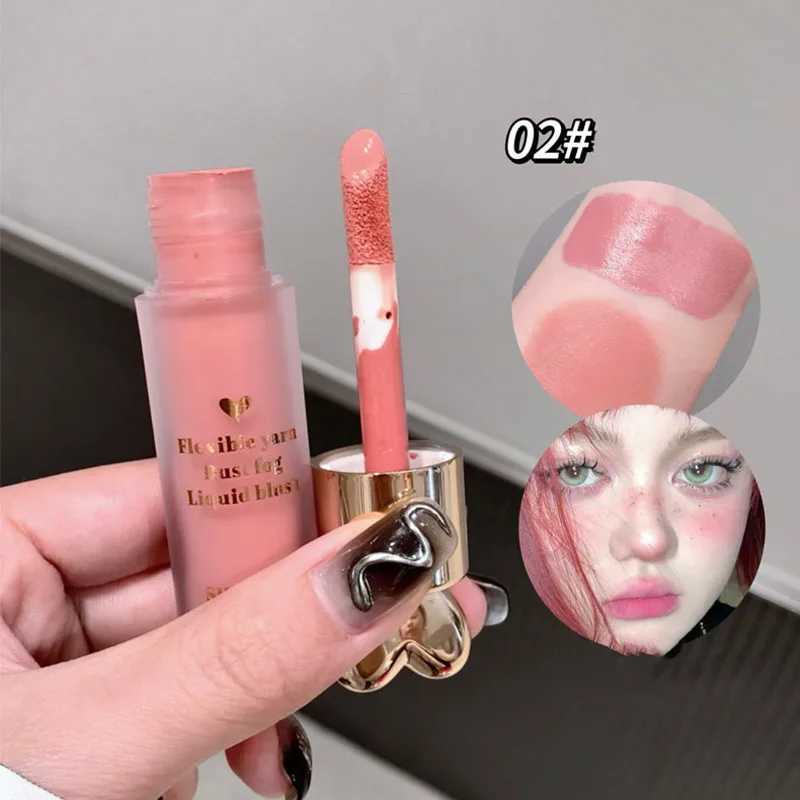 Cute Monochrome Soft Mist Liquid Ber Stick Natural Cheek Dyed B Milk Strawberry Face Rubor Rouge Korean Makeup CosmeticsXJ241225